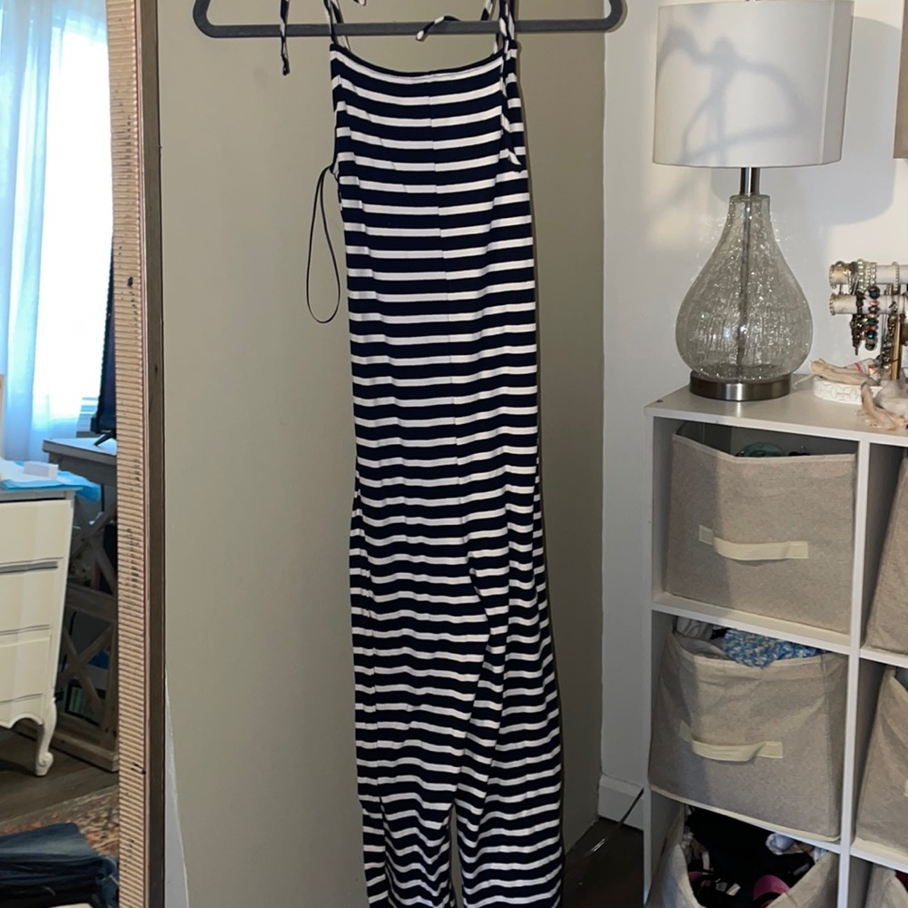 Tank top pant romper